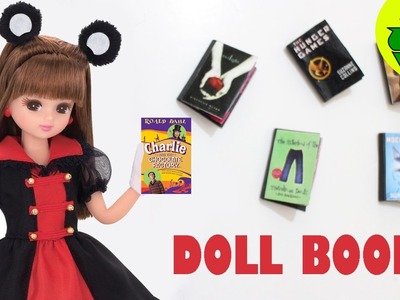 How to make doll books - Doll crafts