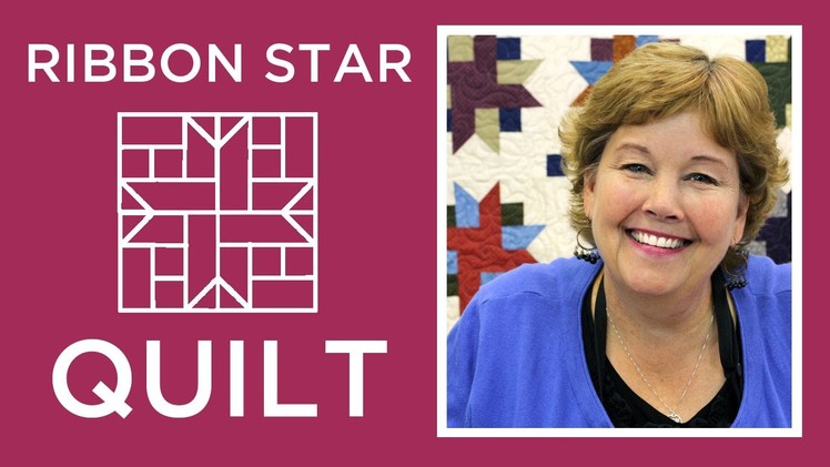 Make an Easy Ribbon Star Quilt with Jenny