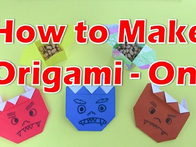 Origami - Bean Throwing - Oni