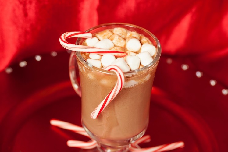 Peppermint Hot Chocolate Christmas Recipe