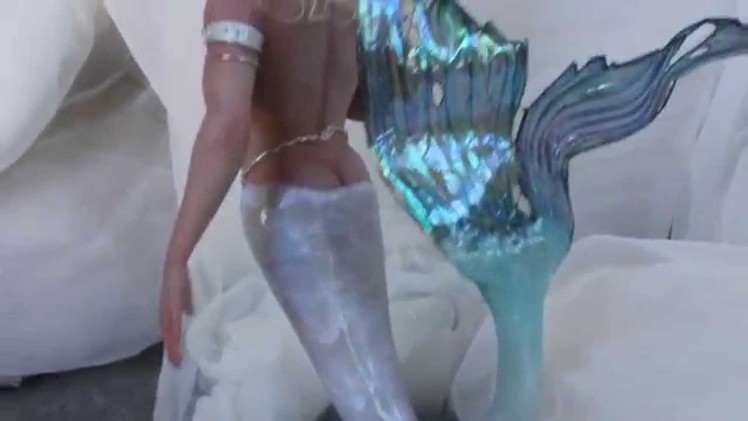Sculpting a Sexy Merman.Mermaid Video Set now at www.MakingFairies.com