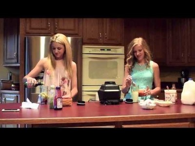 Smoothie Challenge with Paige & Chloe