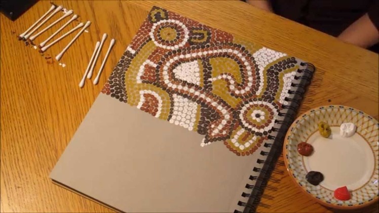 Speed Painting: Aboriginal Dot Art