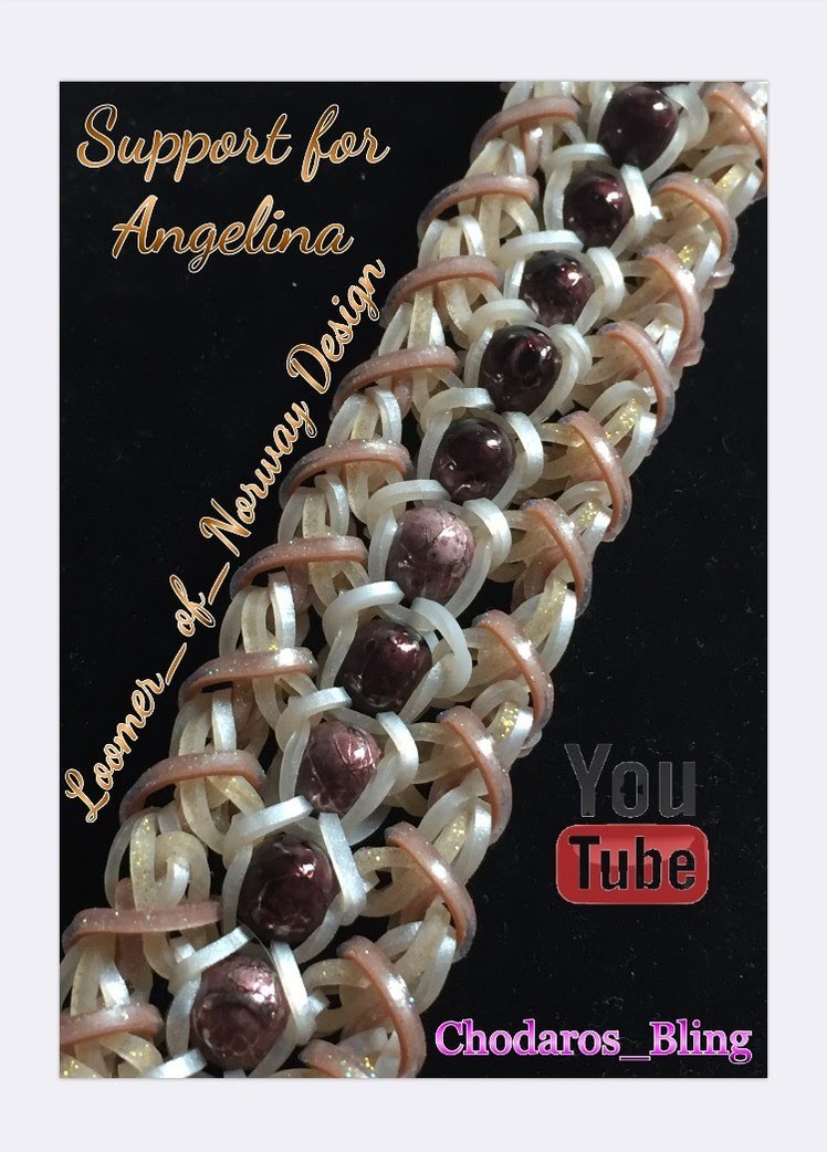 Strength for Angelina Bracelet (hook only) How to Tutorial