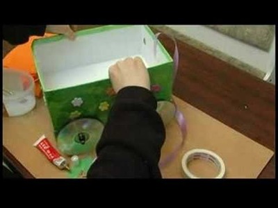 Children's Crafts: Shoe Box Wagon : Children's Crafts: Shoe Box Wagon Handle