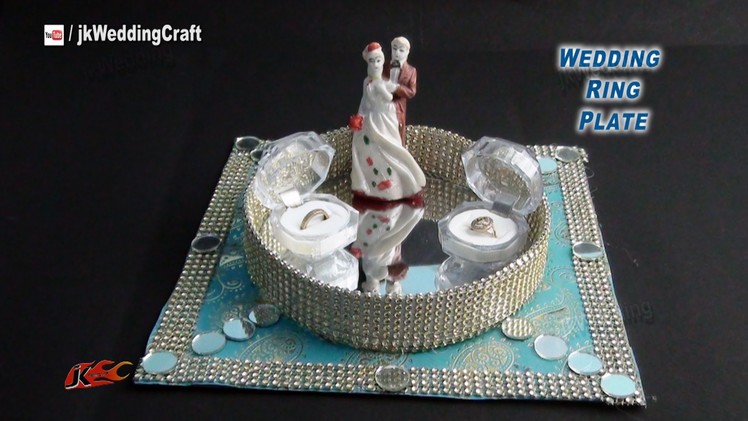 DIY Engagement. Wedding Ring Platter | How to make | JK Wedding Craft 035
