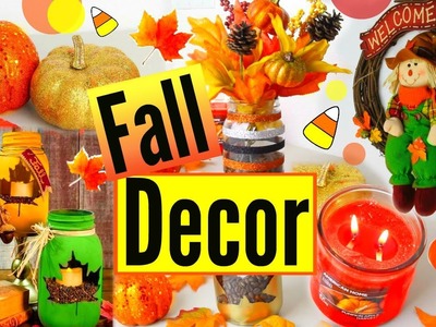 DIY Fall Room Decor 2015! Fall Inspiration | Easy & Cheap Room Decor!