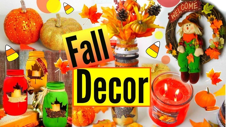 DIY Fall Room Decor 2015! Fall Inspiration | Easy & Cheap Room Decor!