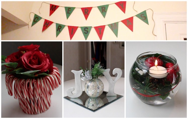 DIY Holiday Room Decor Ideas & Christmas Decorations