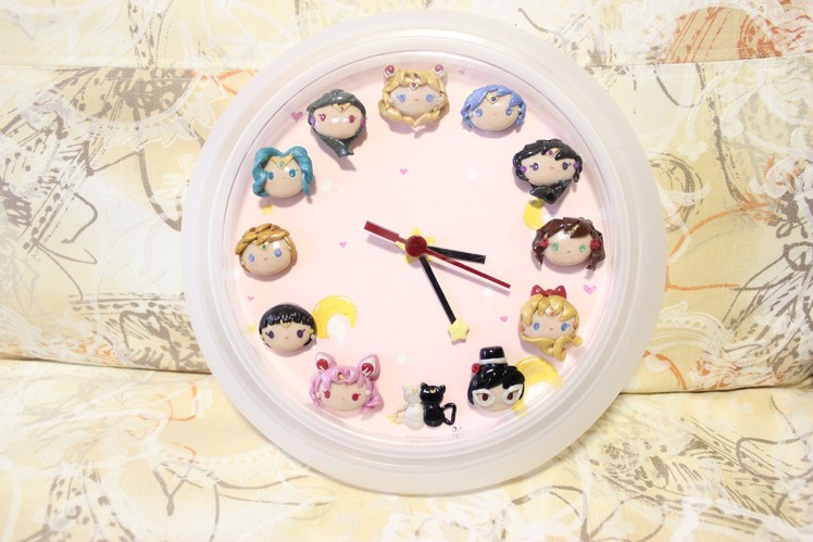DIY Ikea Clock Hack: Sailor Moon Process Video