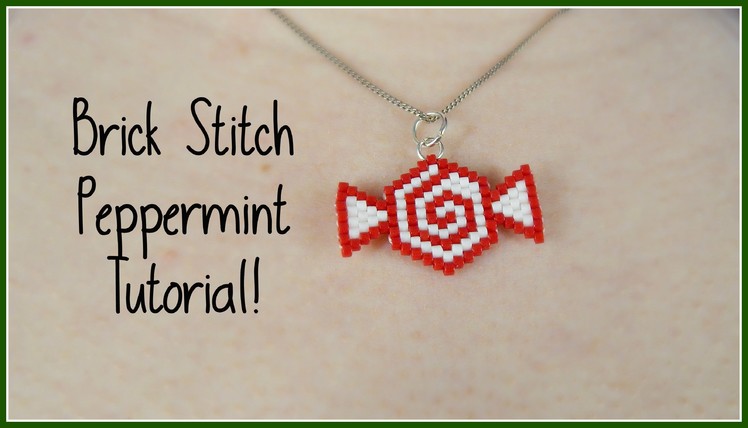 DIY Seed Bead Peppermint [[ Collab with SoCraftastic! ]]. Bead Weaving. ¦ The Corner of Craft
