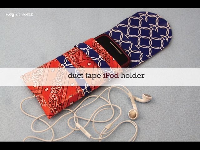 Duct Tape iPod Case|Sophie's World