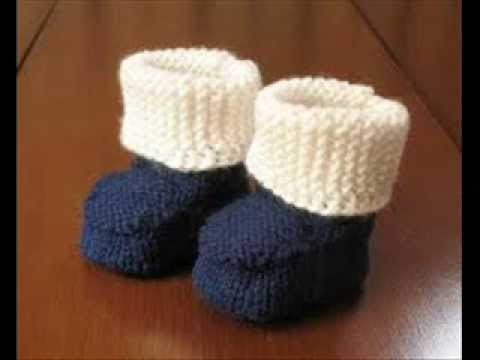 Easy Crochet Newborn Baby Booties