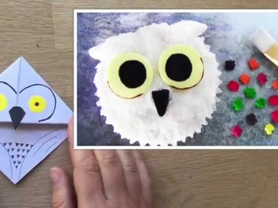 Harry Potter Ideas - Hedwig Owl Bookmark - Collaboration with SugarCoder