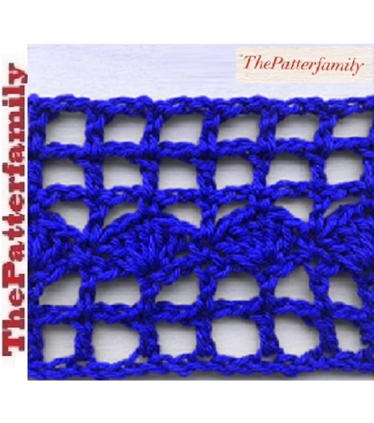 How to Crochet Stitch Pattern #11│by ThePatterfamily