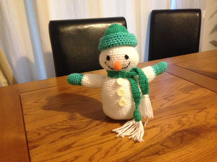 How to crochet the snowman - PART 1