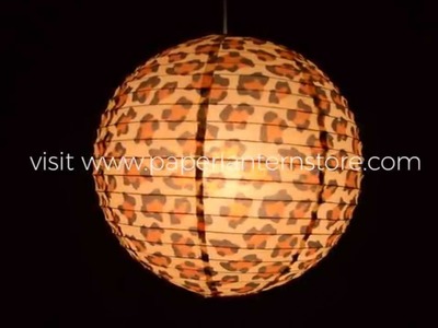 How To Hang Paper Lanterns Using a Single Light Cord