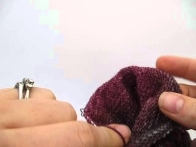 How to Knit: Heel Flap on 9 inch Circular Needles