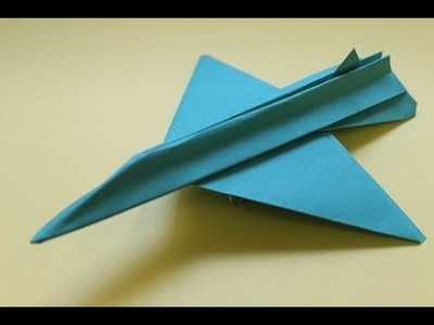 How to make a cool paper plane origami: instruction| TSR2