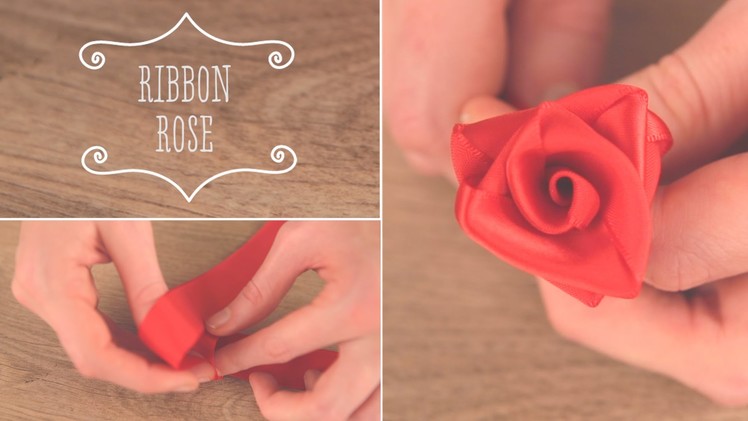 How to Make a Ribbon Rose | Craft Techniques