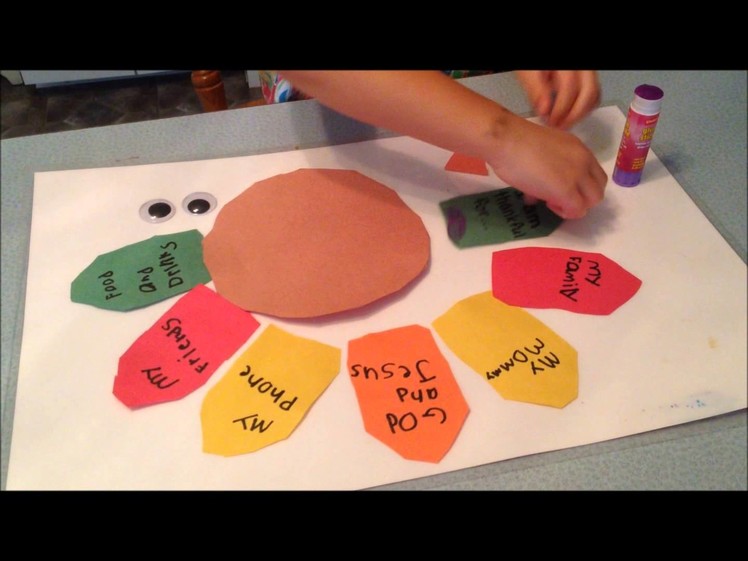 How to Make a Thankful Turkey for a Fun Thanksgiving Craft