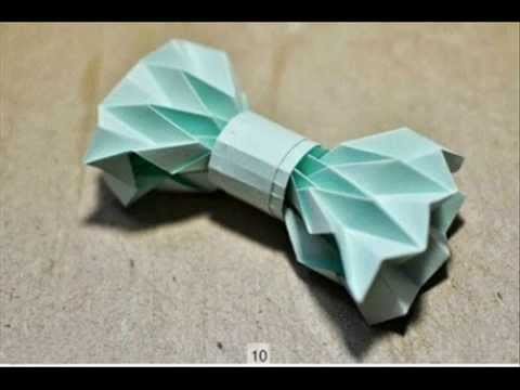 How to make beautiful origami bow tie
