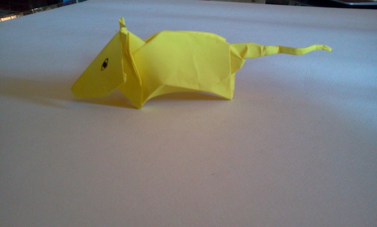 How to make Origami Mouse