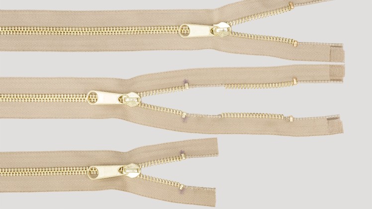 How to Shorten a Separating Zipper