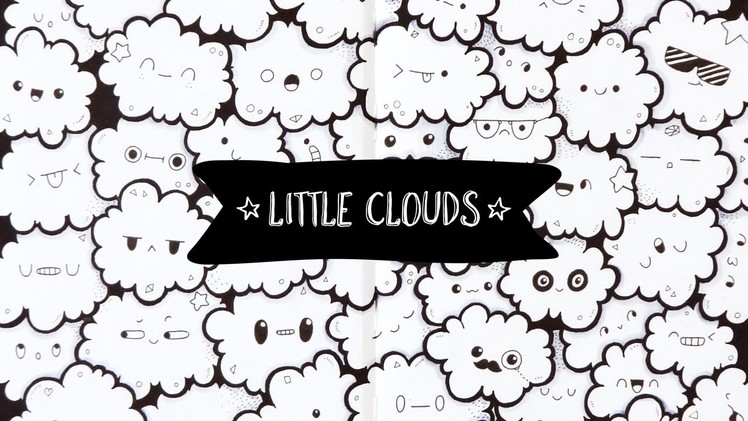 Little Clouds ~ Doodle [Full Page Doodle]