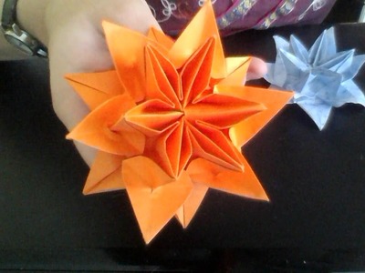 Origami Lotus Water Lily flower instructions