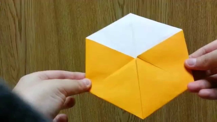Origami Magical Transforming Octahedron, Designed By Jeremy Shafer - Not A Tutorial