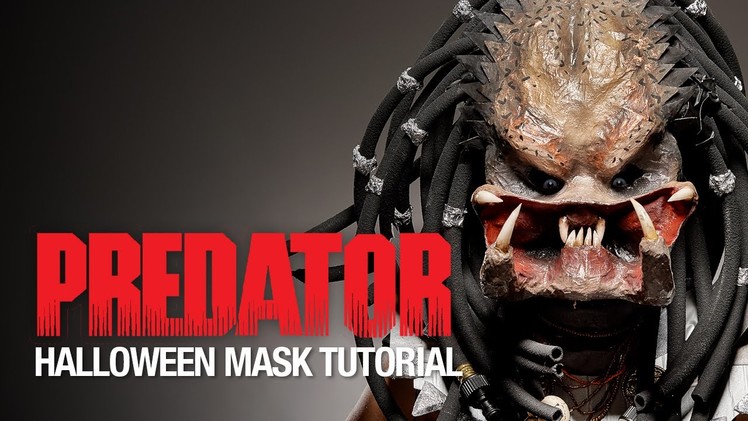 Predator Halloween mask tutorial