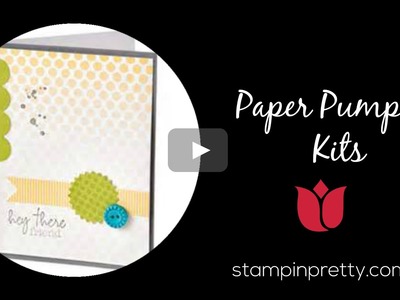 Stampin' Up! Tutorial:  Paper Pumpkin Kits