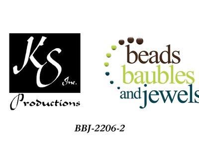 2206-2 On Beads, Baubles & Jewels, Kathie Hacker makes a glass bead bracelet