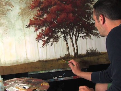 Acrylic Painting Lessons Tips and Tricks Painting Layers by Tim Gagnon