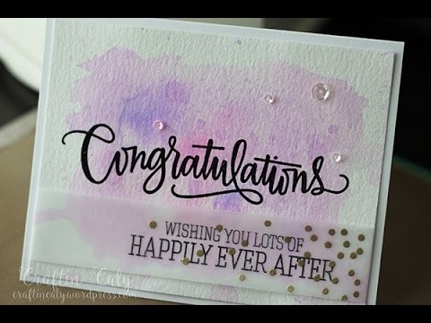 Congratulations - Wedding Card + UPDATE