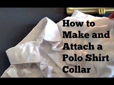 DIY: How to Make and Attach a Polo Shirt Collar ✂