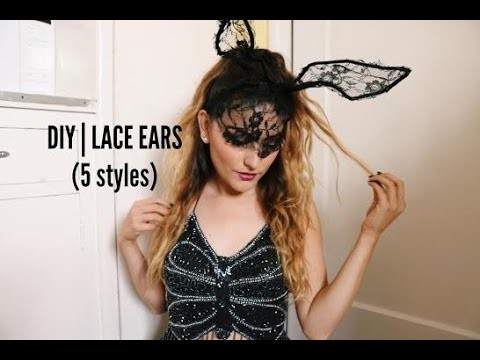 DIY | LACE EARS (5 Styles)