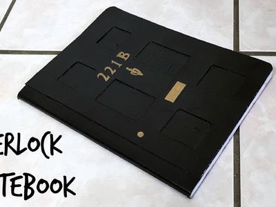DIY Sherlock notebook (back to school!)