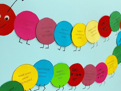 Easy craft: How to make a reading reward chart