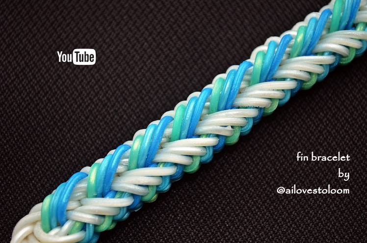 FIN BRACELET HOOK ONLY DESIGN TUTORIAL