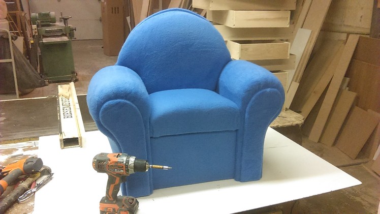 How i make a small couch chair