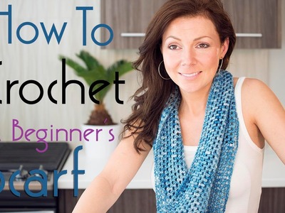 How to Crochet a Beginner's Infinity Scarf