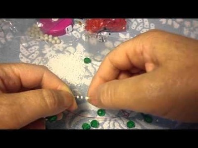 How to make a bracelet with 8mm round and seed beads it is a very cool pattern#5