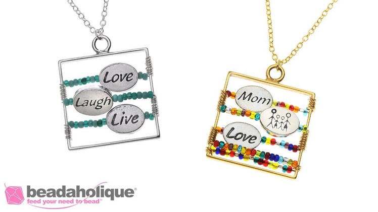 How to Make a Personalized Message Necklace