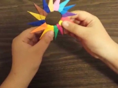 How To Make An Origami 16 Pointed Ninja Star Easy
