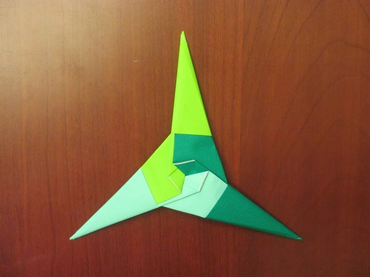 How to make an Origami 3-Point Ninja Star