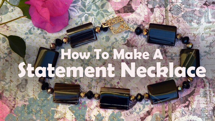 How To Make Jewelry: How To Bead A Necklace