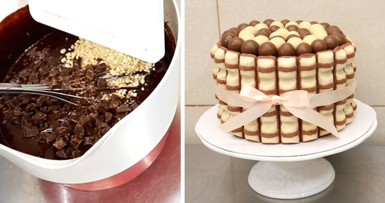How To Make Kinder Brownie Cake - Pastel de chocolate