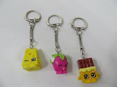 Learn How To Make Shopkins Keychains Jewelry Series Part 5 Craft Fun